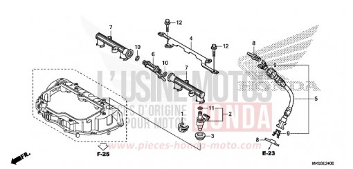 INJECTOR CBR1000SAG de 2016