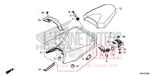 SELLA CBR500RAM di 2021