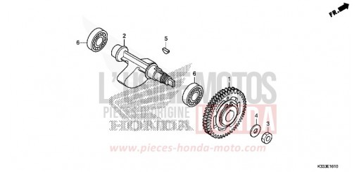 AUSGLEICHSWELLE CBR300RAG de 2016