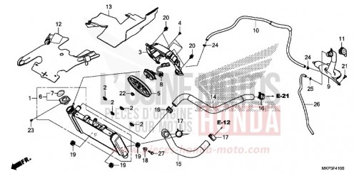 RADIATORE CBR500RAN di 2022