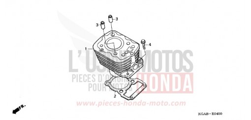CYLINDER CG125ES4 de 2004