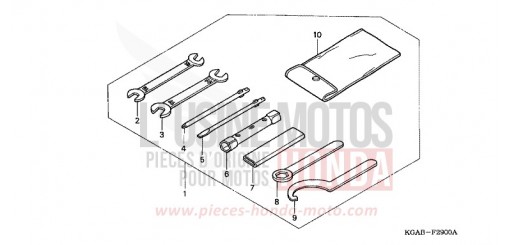 TOOLS CG125ES4 de 2004