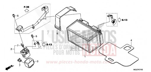 BATTERIA CBR500RAD di 2013