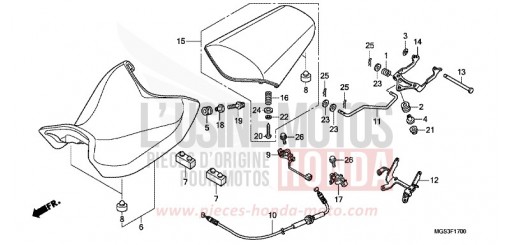 SITZ NC700XDD de 2013