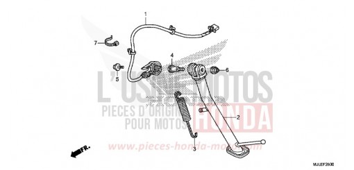 STAND NC750SE de 2014