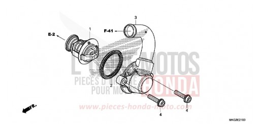 THERMOSTAT CMX500AH de 2017