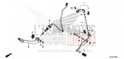PEDAL CMX500AL de 2020
