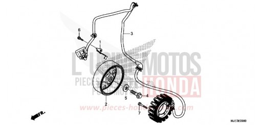 GENERATOR CBR650FAH de 2017