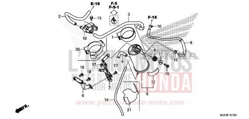 CANISTER CBR650FAH de 2017