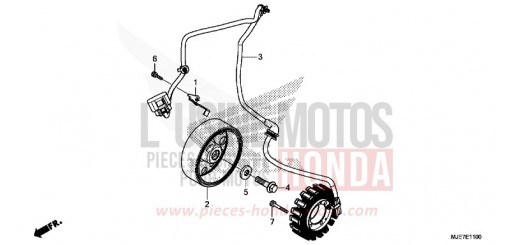 GENERATOR CBR650FAJ de 2018