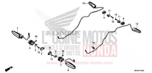 FRECCIA CBR650RAK di 2019