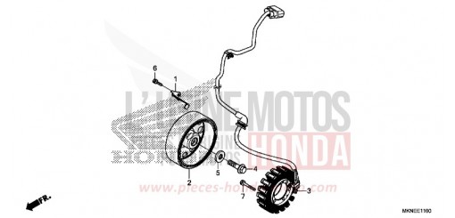 GENERATOR CBR650RAK de 2019