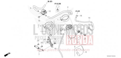 CANISTER CBR650RAK de 2019