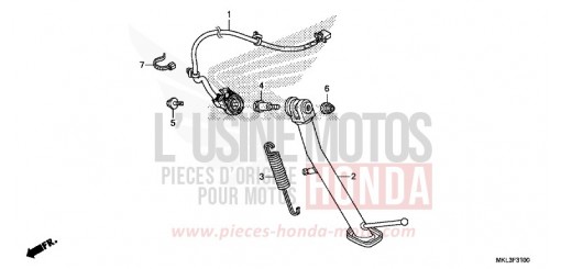 STAND NC750XAL de 2020