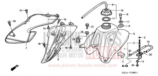 KRAFTSTOFFTANK XR50R2 de 2002