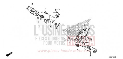 STEP CRF125FP de 2023