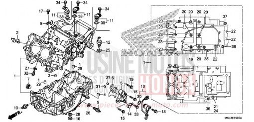 CRANKCASE NC750XAL de 2020