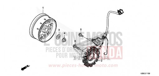 GENERATOR CRF125FBN de 2022