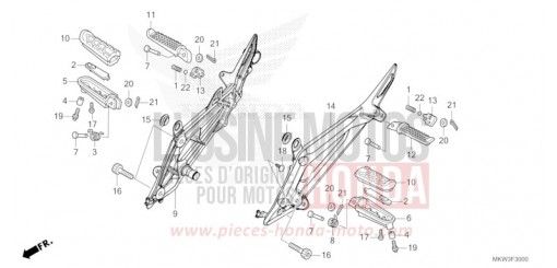 PEDANA NC750XAM di 2021