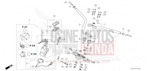 MANUBRIO Z125MAN di 2022