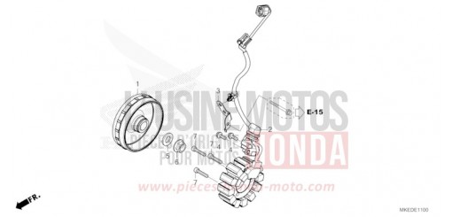 GENERATOR CRF450RP de 2023