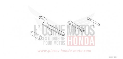 TOOLS CRF450RP de 2023