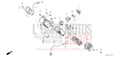 BATTERY CRF450RXP de 2023
