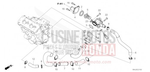 THERMOSTAT CB1000RAP de 2023