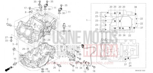 CRANKCASE NC750XAP de 2023