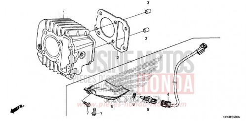 CYLINDER CRF110FE de 2014