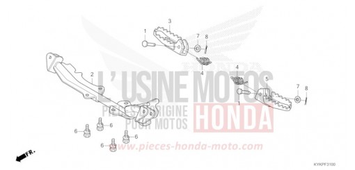 PEDANA CRF110FP di 2023