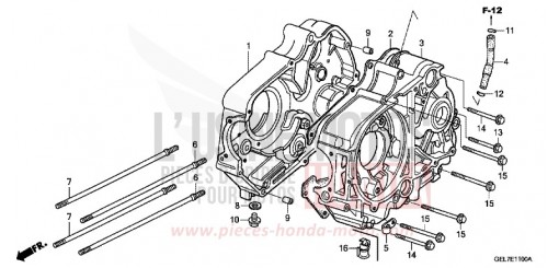 CRANKCASE CRF50FE de 2014