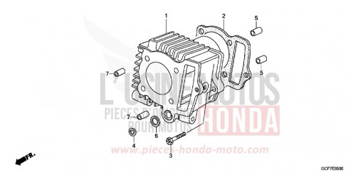 CYLINDER CRF70FC de 2012