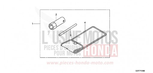 TOOLS CRF70FC de 2012