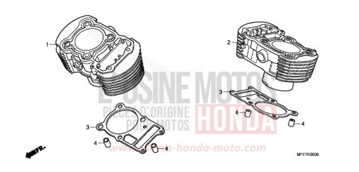 CYLINDER VT750C28 de 2008