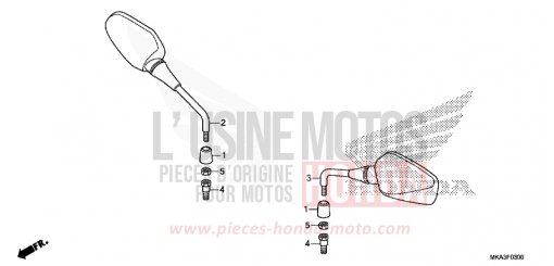 MIRROR NC750XDG de 2016