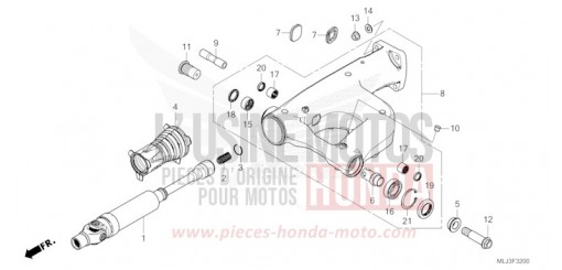 SWINGARM GL1800BDP de 2023