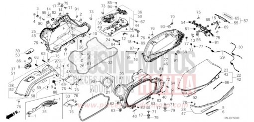 SADDLEBAG GL1800BDP de 2023