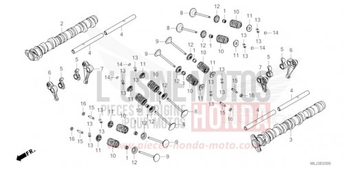 CAMSHAFT/VALVE GL1800DAP de 2023