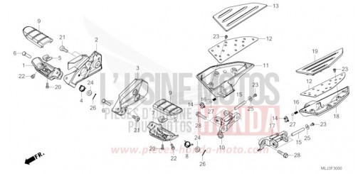 PEDANA GL1800DAP di 2023