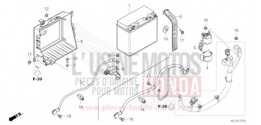 BATTERY GL1800DAP de 2023