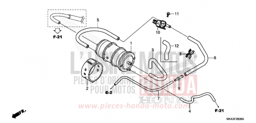 CANISTER NC750XDH de 2017