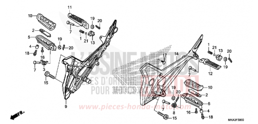 STEP NC750XDH de 2017