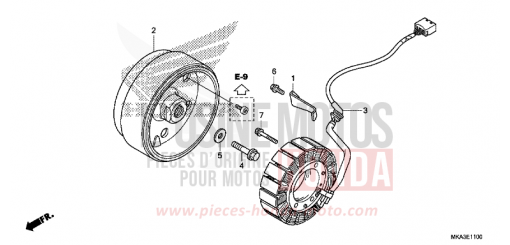 GENERATOR NC750XDH de 2017