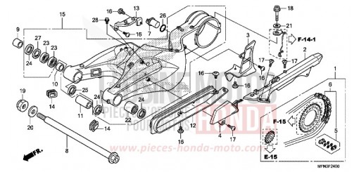 SWINGARM CB1000RAF de 2015