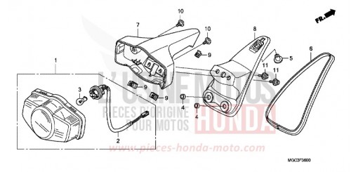 TAILLIGHT CB1100AD de 2013