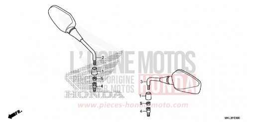 SPECCHIO NC750XDL di 2020