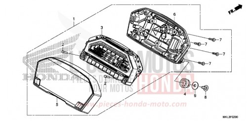 CONTACHILOMETRI NC750XDL di 2020
