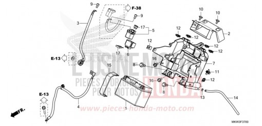 BATTERY NC750XDM de 2021
