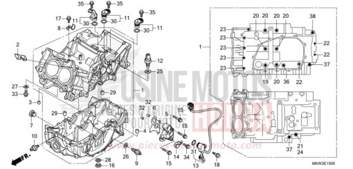 CRANKCASE NC750XDM de 2021